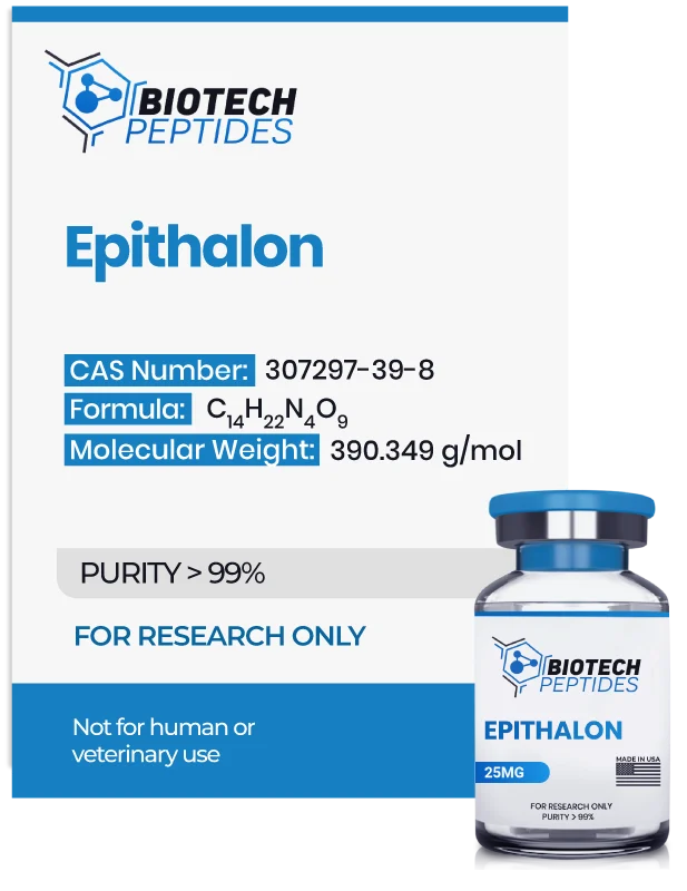 ( 🌴Anti-aging ) Epithalon peptide (25mg) - 10 Vials