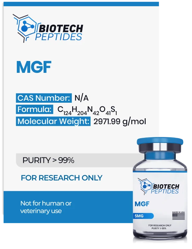 (💪Muscle Recovery) MGF (Mechano-Growth Factor) (5mg) - 10 Vials