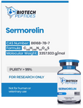 (🧠 Anti-aging) Sermorelin Peptide (5mg) - 10 Vials