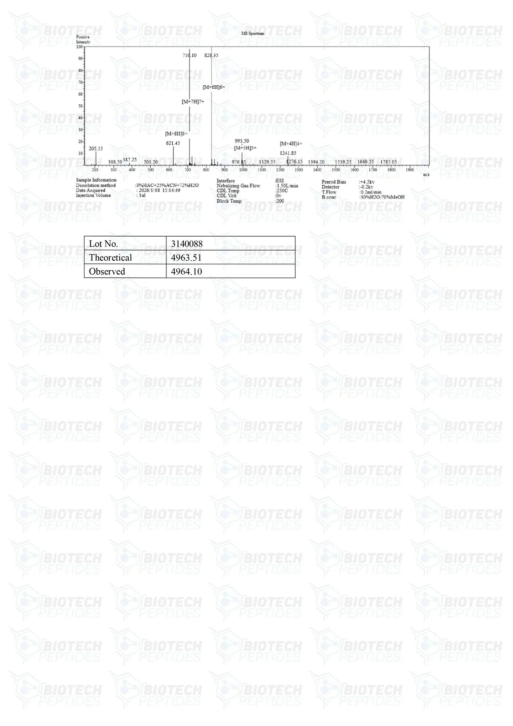 ( 💪 Speed up recovery) TB-500 (Thymosin Beta-4) Peptide (10mg) - 10 Vials