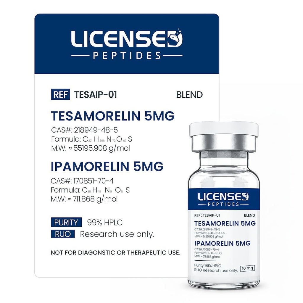 💪🌴（Muscle Recovery &   Anti-Aging）  Tesamorelin, Ipamorelin Blend · 10mg